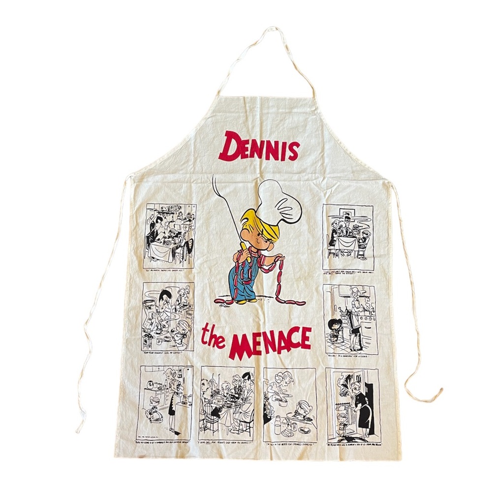 Vintage Dennis The Menace Comic Apron